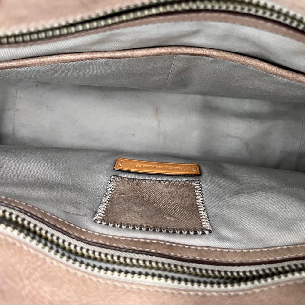 Reed Krakoff Boxer Gray Linen and Leather Tote - Picture 10 of 12